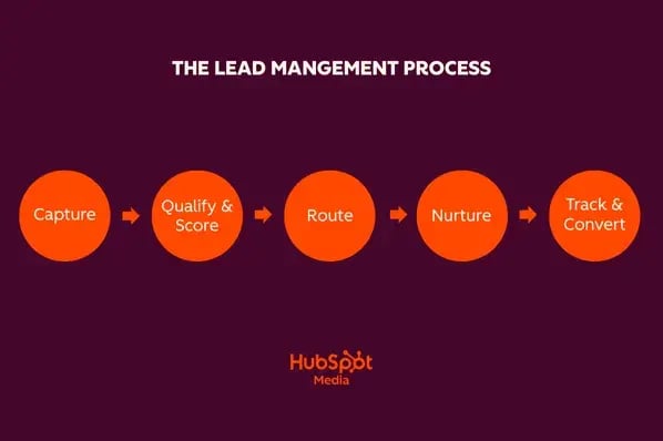 sample lead management process and workflow